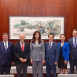 鄭麗文與華府智庫學者交流 倡議將第一島鏈打造為和平繁榮之鏈