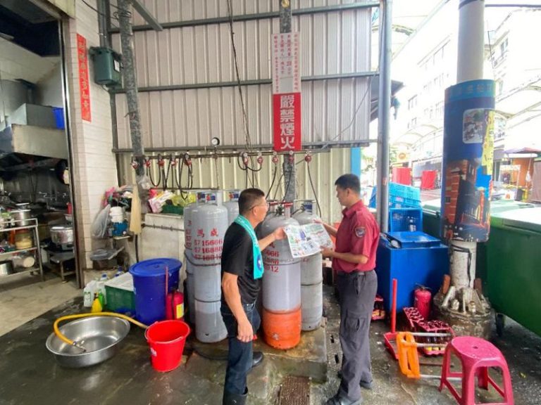 防範氣爆釀災 高雄消防局加強瓦斯安檢與安管宣導