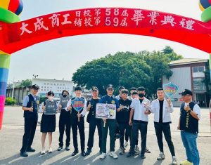 雲警守護畢業季 反毒防毒駕 學子平安迎未來