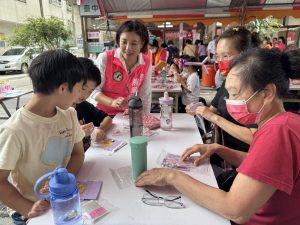 國光社區香包DIY 品嚐粽子感受端午節氣氛