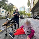 體力不支仍心繫參拜 凱旋警即時伸援助老婦圓心願