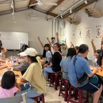 黃埔客站「科普遊客庄」帶親子實作等高線模型