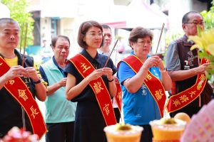 水里虎爺聖誕遶境 許縣長祈求地方順遂