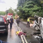 南投名間4轎車1機車連環車禍 釀3死4傷