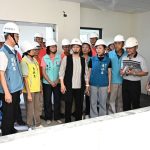 王惠美視察田中公設民營托嬰中心新建工程