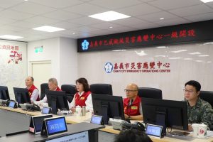 嘉市災害應變中心一級開設