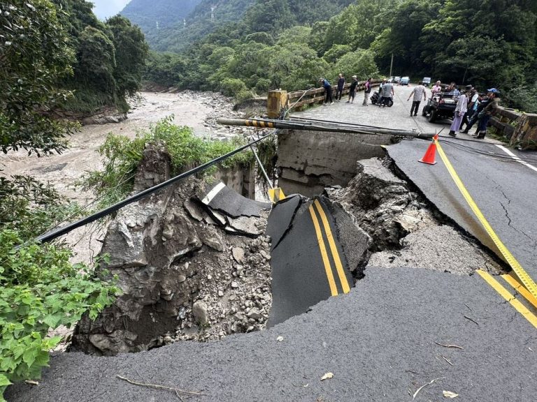 苗栗3處中斷道路 最晚今恢復通車