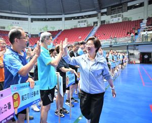 彰縣長盃公務人員桌球賽 開打