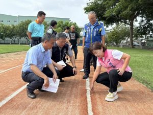 神圳國中操場整建開工 楊瓊瓔爭取中央補助7成