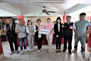 彰化縣第377個社區照顧關懷據點在大城鄉公館村贈揭牌成立
