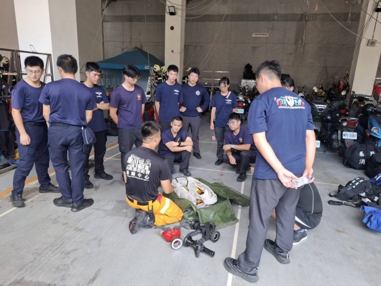 消防局辦初任消防職前教育