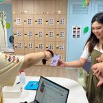 中市親子館QR Code入館 教玩具線上借用