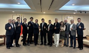仙台市議會野田讓議長拜會南市府