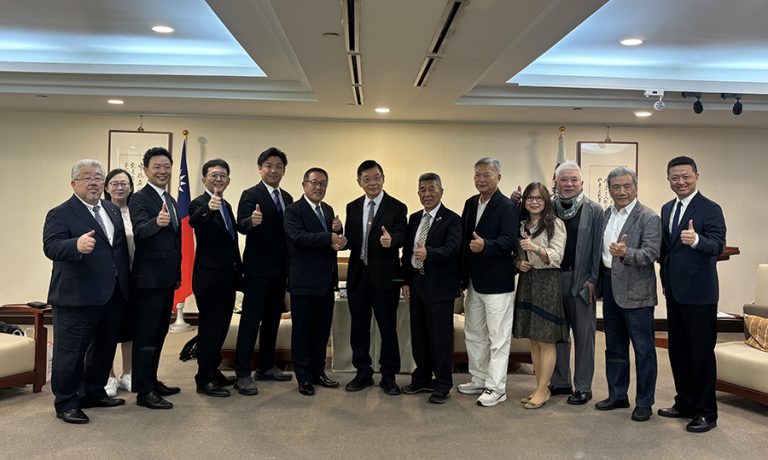 仙台市議會野田讓議長拜會南市府
