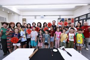 兒童書法夏令營 漢字藝術動起來