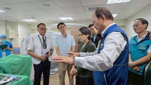 南投醫院配合城鎮韌性演習　副總統蕭美琴親赴視導勉勵