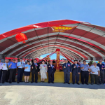 台中港第七號碼頭後線倉庫新建工程動土