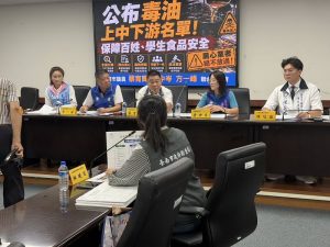毒油流向不能黑箱 台南藍營議員要求市府公布毒油上中下游名單