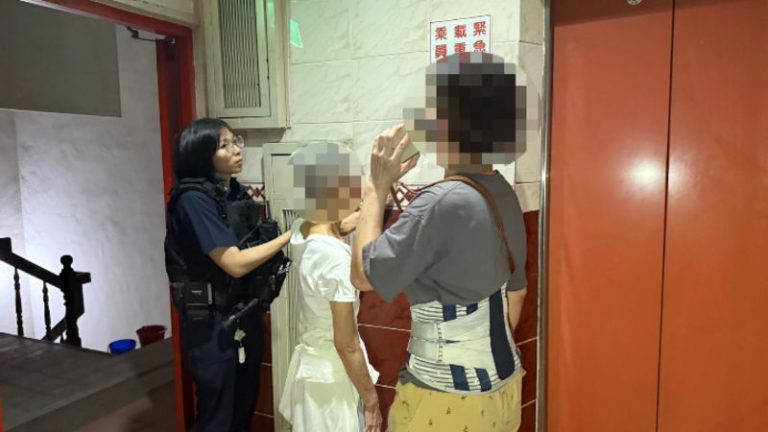 婦人深夜誤入逃生梯 成功警循微弱呼喊成功尋獲