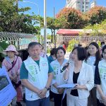 何欣純邀官員會勘台中東區大智排水改善工程