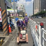 鳳山建國路人行道改善動工