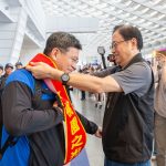 新明國中前進美國 張善政勉再創榮耀