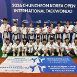 春川韓國跆拳道公開賽，嘉縣小將李沛萁、陳彥蓉勇奪1銀1銅