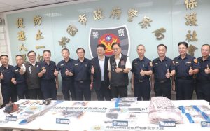 桃市警雷霆除暴專案成果豐碩 張善政嘉勉強化查緝量能