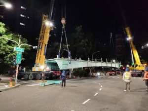 民族國小天橋功成身退 7月完成拆除