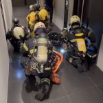 消防局楠科救災演練 強化災害應變能力