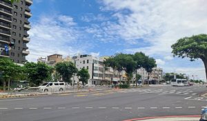 中市打造沙鹿三民路友善通行環境
