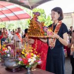 南投國姓鄉護法大將軍聖誕法會 許淑華祈求國泰民安