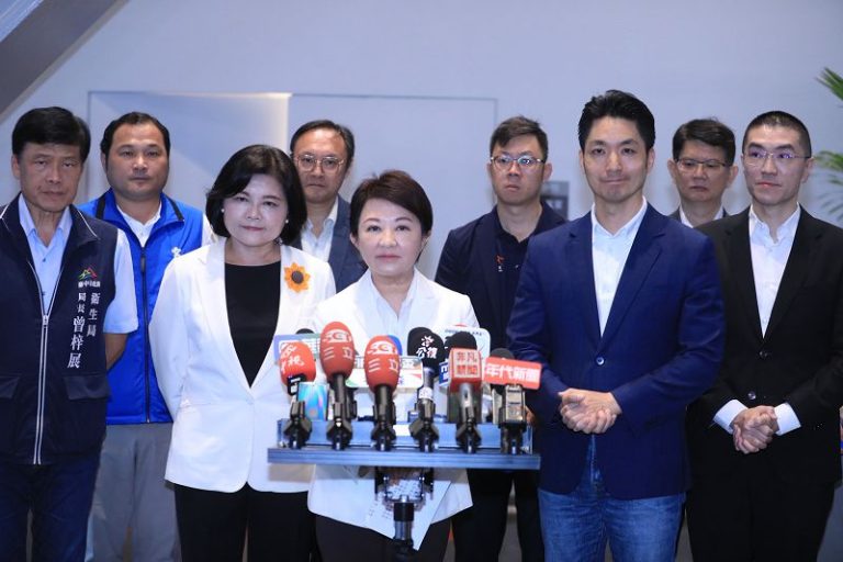 盧秀燕召集藍營縣市首長 宣布召開「線上國是會議」防堵毒油