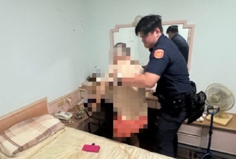 硬漢暖心民權警伸援手 扶起跌倒老翁獲感謝