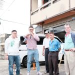 施志昌爭取改善大安南安路路面與排水