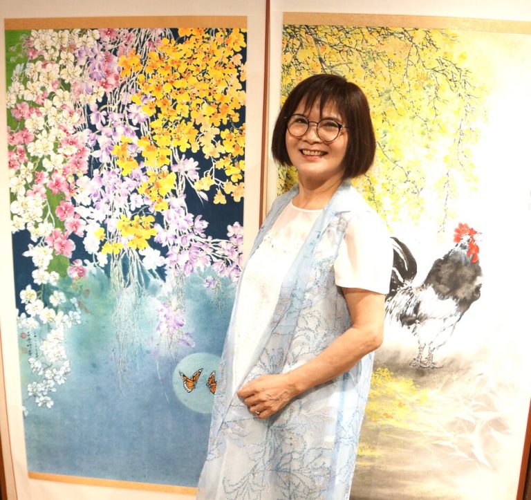 莊壹竹水墨藝術展 邀民眾走進壢景町