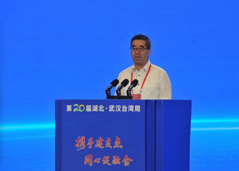 蕭旭岑出席湖北武漢台灣週活動