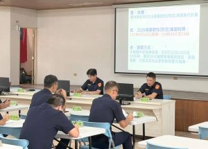 虎尾警召開城鎮韌性防空演習協調會