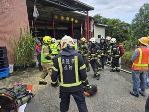 基隆消防天使宮實兵演練強化火場應變