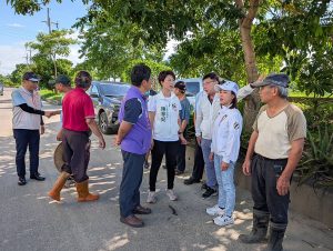 陳亭妃會勘關廟防汛道路淹水 籲短中長期並進