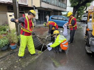 颱風遠離 中市府全面投入災後復原
