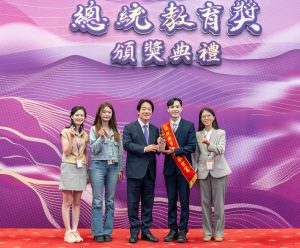高科大蔡宗憲 獲總統教育獎