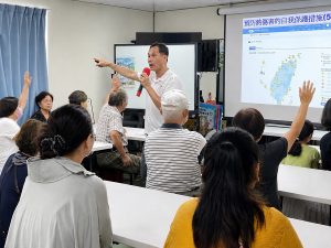 基市啟動低碳永續培力提升長者抗暑調適力