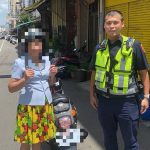 忘帶鑰匙頂高溫牽車 豐警暖心載返家