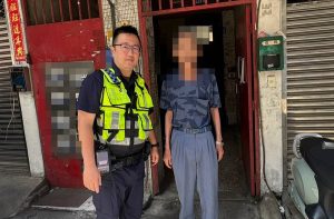 翁遭烈日曬昏頭忘回家路 馬岡警助返家