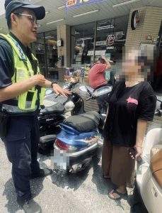 忘記停車地點心急報案 頭家警火速助尋獲