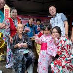華山鹿谷站辦慶生 一句祝福換一顆壽桃
