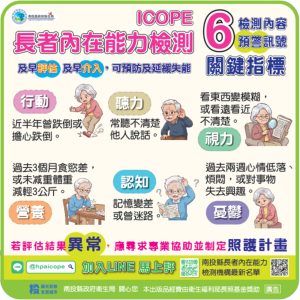 長者內在能力檢測 投縣持續推動