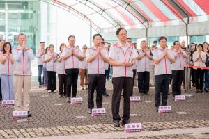 桃市府中元普渡 展現環保創意