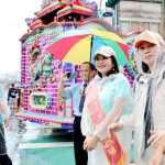基隆中元祭「迎斗燈」 邱佩琳主持